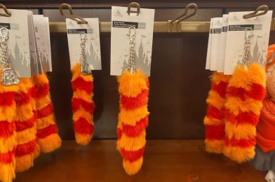 New ‘Turning Red’ Tail Bag Charm at Disneyland Resort