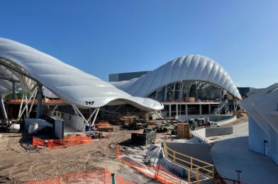 Canopy Fully Installed Above TRON Lightcycle Run at Magic Kingdom