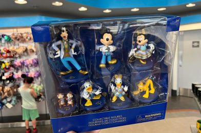 50th Anniversary Mickey and Friends Figures Set Arrives at Walt Disney World