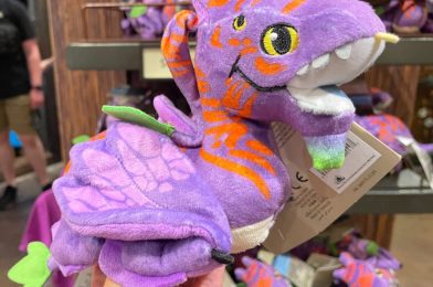 New Pandora — The World of Avatar Purple Banshee Shoulder Plush Flies into Disney’s Animal Kingdom