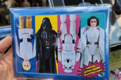 New ‘Star Wars’ Vintage Action Figure Collectible Cards Arrive at Disneyland Resort