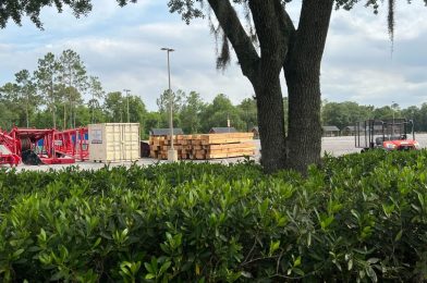 Laydown Yard Visible at Disney’s Blizzard Beach Water Park