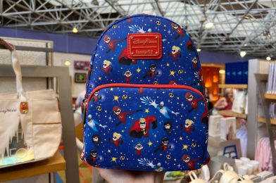 ‘The Incredibles’ Loungefly Mini Backpack Speeds Into Walt Disney World