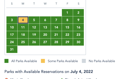 Fourth of July Park Passes Fully Booked for Magic Kingdom