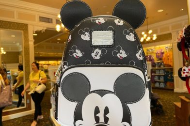 New Mickey Mouse Loungefly Mini Backpack Available at Walt Disney World