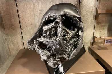 Darth Vader’s Destroyed Helmet Found in Dok-Ondar’s Den of Antiquities at Disney’s Hollywood Studios