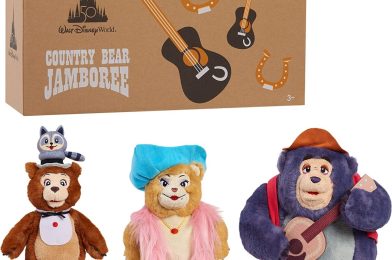 NEW Walt Disney World 50th Anniversary Country Bear Jamboree Plush Set Available