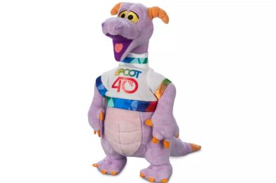 Figment EPCOT 40th Anniversary Plush Coming Soon