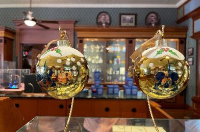 New 50th Anniversary Christmas Ornaments by Arribas Brothers at Walt Disney World