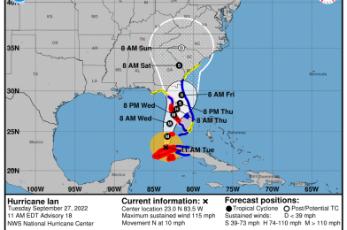 UPDATE: Walt Disney World and Universal Orlando Resort Now Under Hurricane Watch