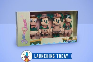 Walt Disney World 50th Anniversary Jungle Cruise Plush Set Debuts on Amazon