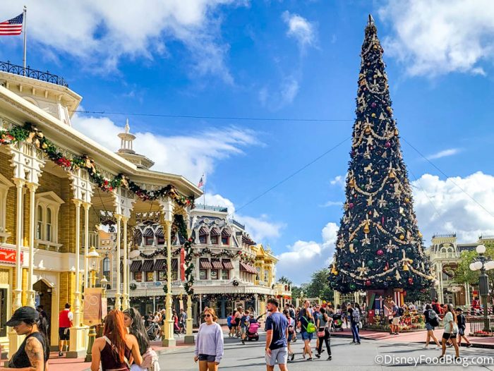 PHOTOS The Christmas Tree Is Finally UP in EPCOT Disney by Mark