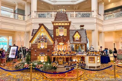 REVIEW: 3 NEW Holiday Treats at the Giant Gingerbread House in Disney World