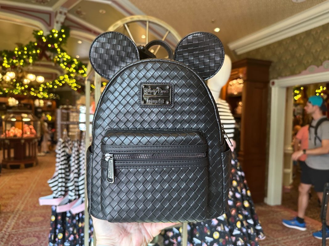 Mickey Mouse Woven Loungefly Mini Backpack Arrives at Walt Disney World ...