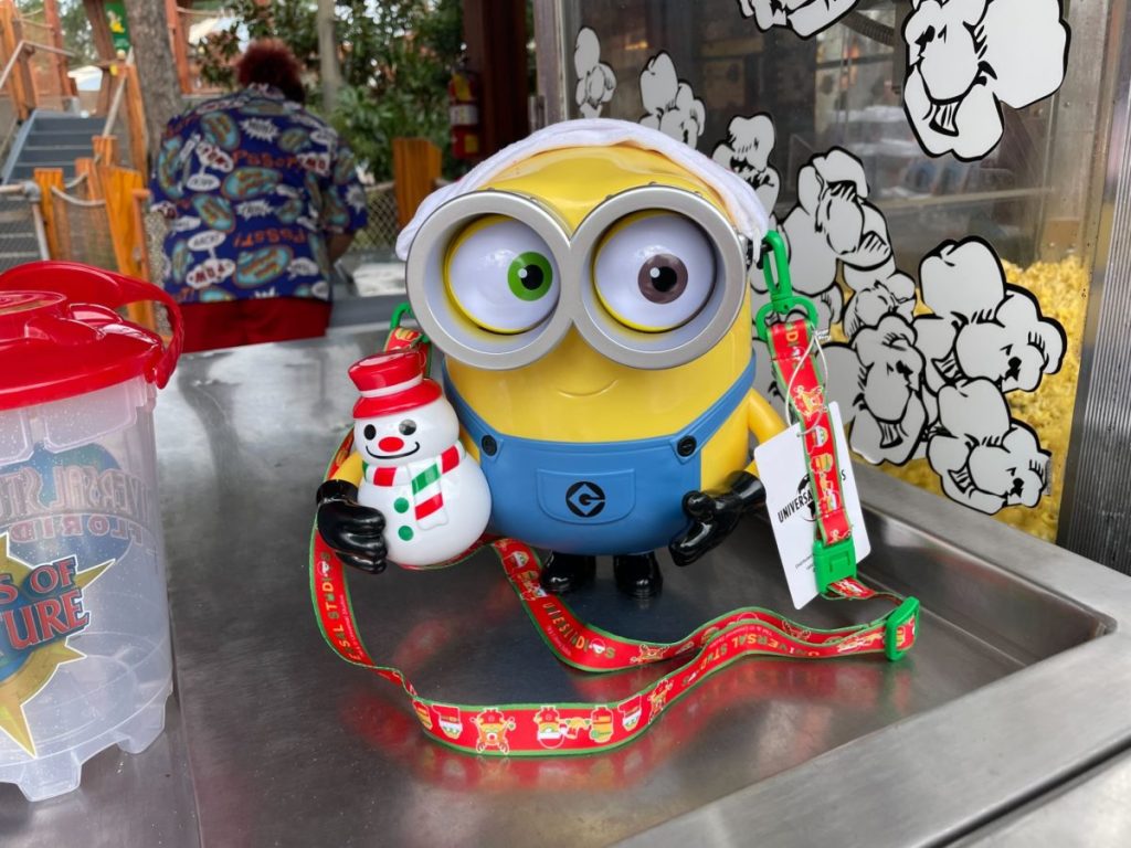 New Minion Christmas Popcorn Bucket From Universal Orlando Resort ...