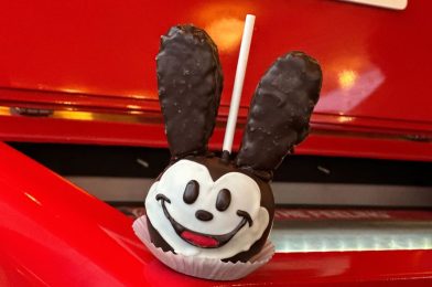 Oswald the Lucky Rabbit Candy Apple Bounces Into Disneyland Resort