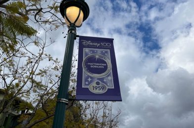 More Incorrect Disney100 Banners Replaced at Disneyland Resort