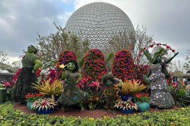 PHOTOS: ‘Encanto’ Topiaries Featuring Mirabel, Antonio, Isabela, and Luisa Debut at 2023 EPCOT International Flower & Garden Festival