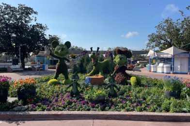 More Character Topiaries Arrive for 2023 International Flower & Garden Festival at EPCOT