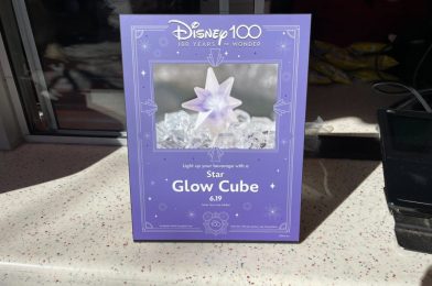 PHOTOS: Disney100 Star Glow Cube Finally Arrives at Disneyland Resort