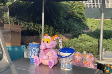 Figment Popcorn Bucket Still Available at Imagination Pavilion Popcorn Cart in EPCOT