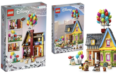 New Disney100 LEGO Sets Disney Celebration Train &  “UP” House!