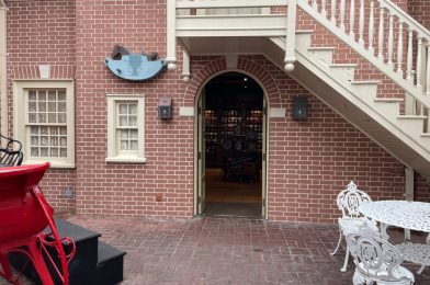 PHOTOS: Walls Removed from Ye Olde Christmas Shoppe After Flooring Replacement at Magic Kingdom