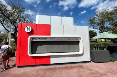 PHOTOS: New ‘Brunchcot’ and Other Booths Prepared for 2023 EPCOT International Flower & Garden Festival