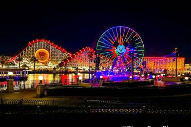 Food Booths with MENUS Have Arrived for the Food & Wine Festival at Disney California Adventure