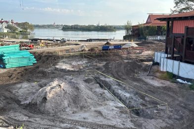 Elevator Shafts Take Shape For New Disney Vacation Club Wing at Polynesian Village Resort