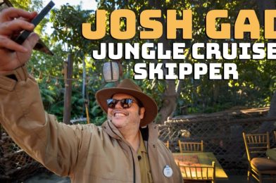 VIDEO: Josh Gad Lives Jungle Cruise Skipper Dream at Disneyland