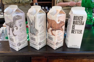 New Jurassic World Boxed Water Available at Universal’s Islands of Adventure