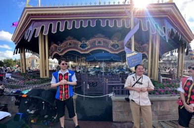 Prince Charming Regal Carrousel Closed For Second Consecutive Day at Magic Kingdom