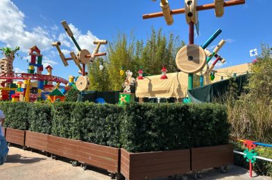 Ground Work Continues Outside Roundup Rodeo BBQ in Disney’s Hollywood Studios