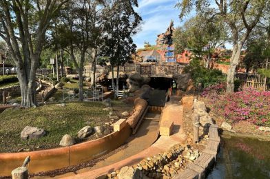 More Holes Cut Into Façade, Queue Lights Removed as Splash Mountain is Transformed Into Tiana’s Bayou Adventure