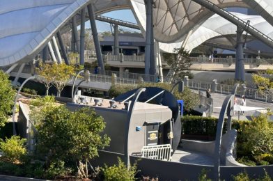 TRON Lightcycle / Run Snack Stand Painted at Magic Kingdom