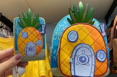 PHOTOS: New SpongeBob SquarePants Loungefly Backpack and Wallet Arrive at Universal Studios Florida