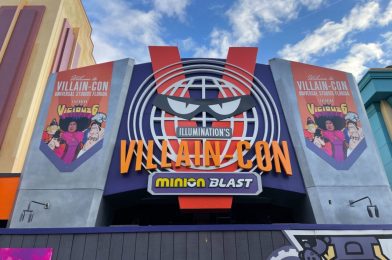 PHOTOS: Villain-Con Minion Blast Marquee Completed, Transformers Wall Completely Painted Blue at Universal Studios Florida