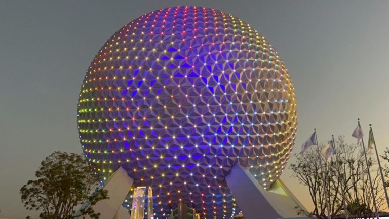 PHOTOS, VIDEO: New Spaceship Earth Spectacle Of Lights Show Debuts With ...