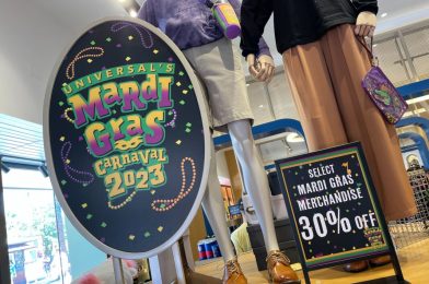 Mardi Gras 2023 Merchandise Discounted at Universal Orlando Resort