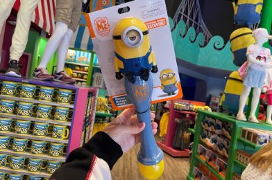 NEW Minion Bubble Wand Available at Universal Studios Florida