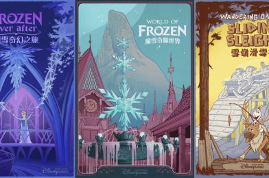 Trio of Posters Revealed for World of Frozen at Hong Kong Disneyland