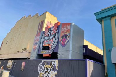 More Letters Added to Villain-Con Minion Blast Entrance Marquee at Universal Studios Florida