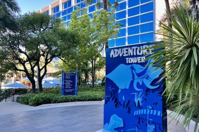 The Villas at Disneyland Hotel Building Dubbed Discovery Tower