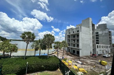 PHOTOS: Two Structures Connected as Construction Continues on Vacation Club Tower at Disney’s Polynesian Village Resort