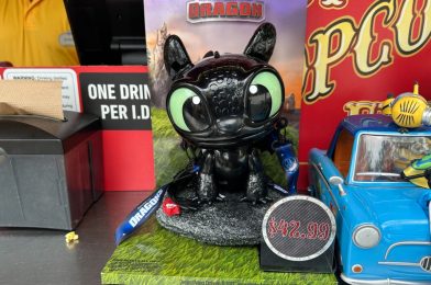 ‘How to Train Your Dragon’ Toothless Light Up Popcorn Bucket Available at Universal Studios Hollywood