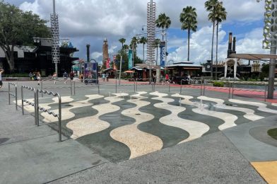 PHOTOS: Universal CityWalk Orlando Splash Pad Reopens