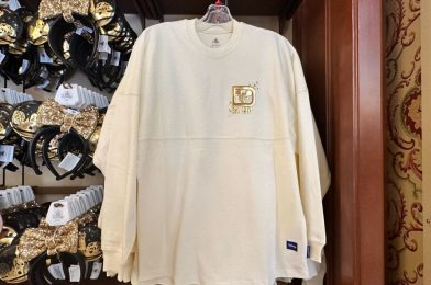 New Cream & Gold Spirit Jersey at Walt Disney World