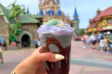 REVIEW: ‘The Little Mermaid’ Divinely Diabolical Cookies and Cream Milkshake at Magic Kingdom