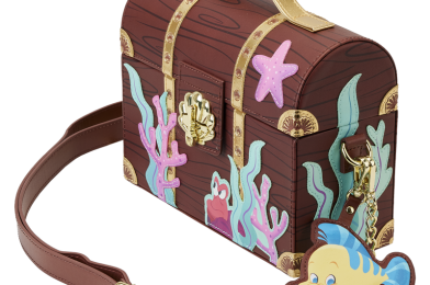 New Loungefly ‘The Little Mermaid’ Treasure Chest Bag